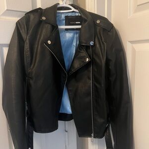 Faux leather jacket Fashion Nova